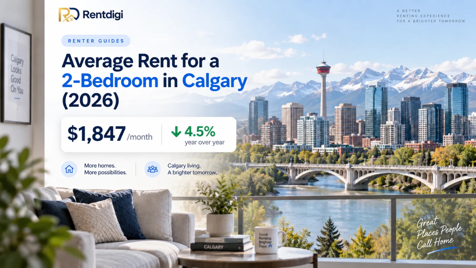 What Is the Average Rent for a 2-Bedroom in Calgary Right Now? (2026)